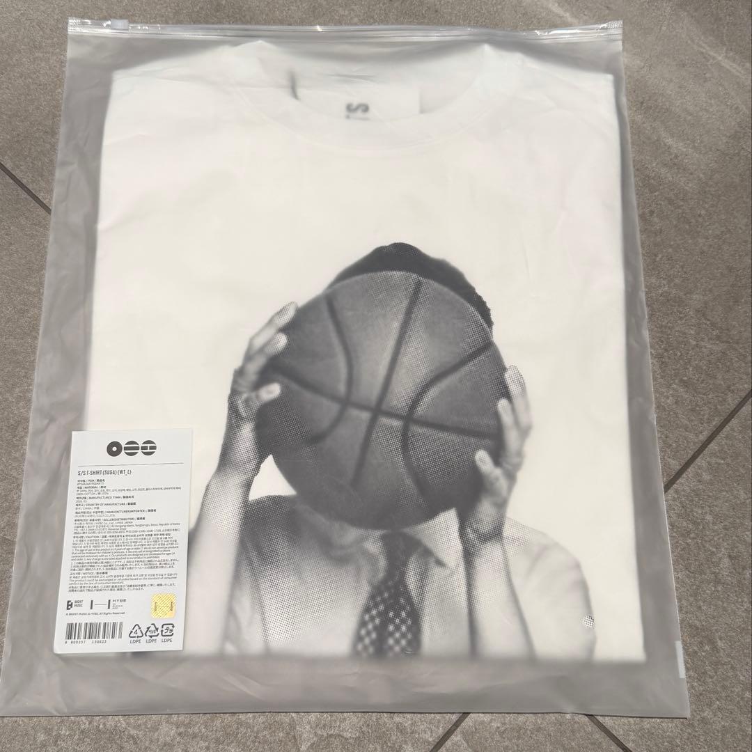 本日限り★BTS POP-UP ARIRANG 顔Tシャツ(ユンギ)サイズ選択