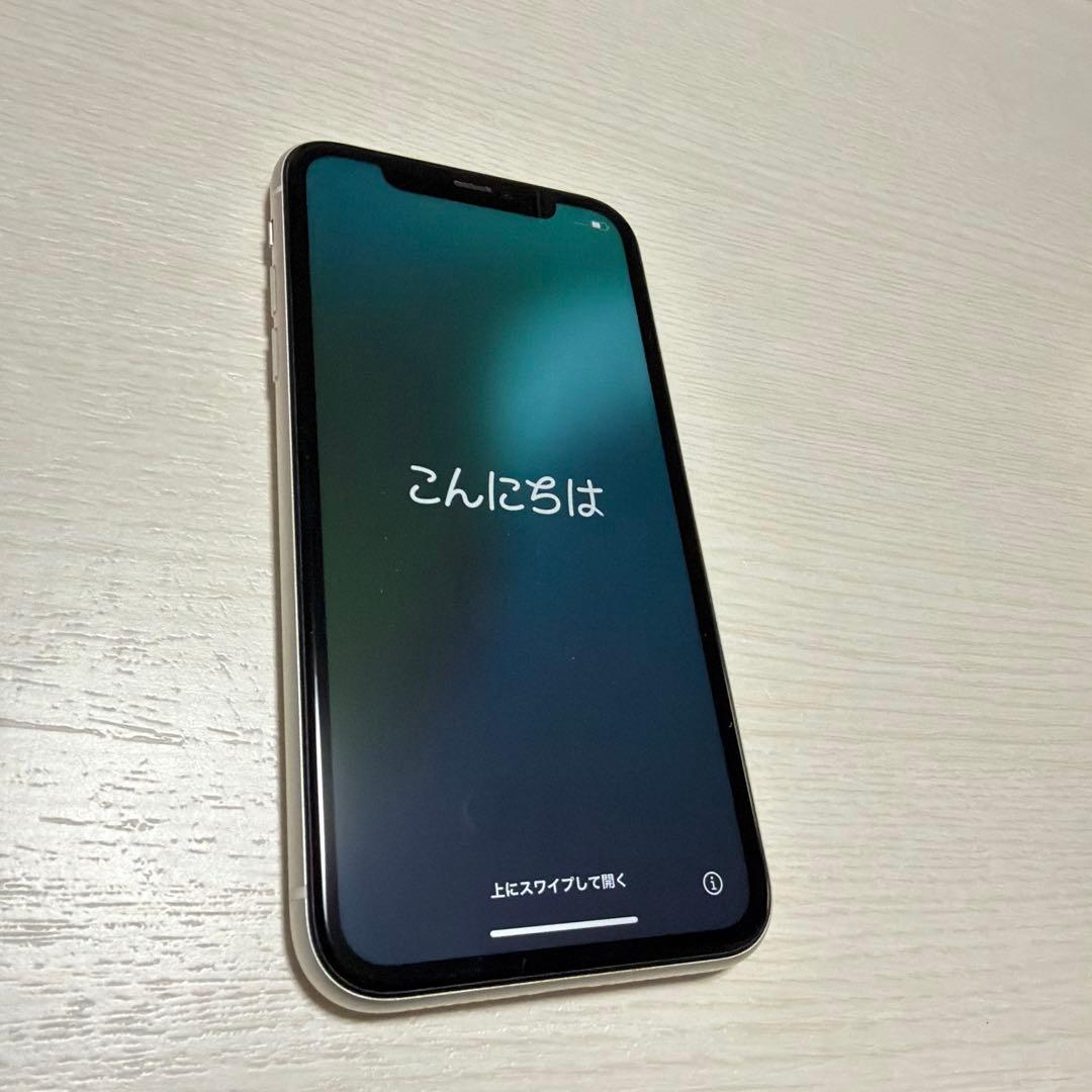 iPhone 11 64GB Face ID不可 バッテリー74％ 初期化済