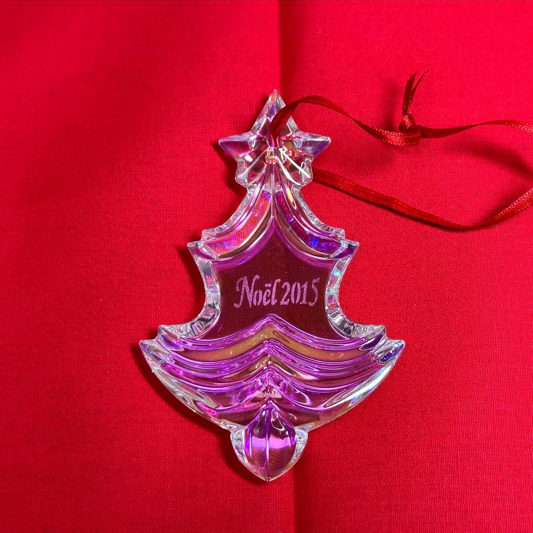 バカラ Baccarat ノエル 飾り物 プレゼント 無傷 美品 クリスマス