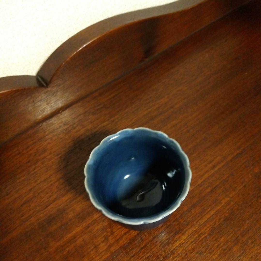 古伊万里　瑠璃釉　向付け　　　　　　　8600円→7800円