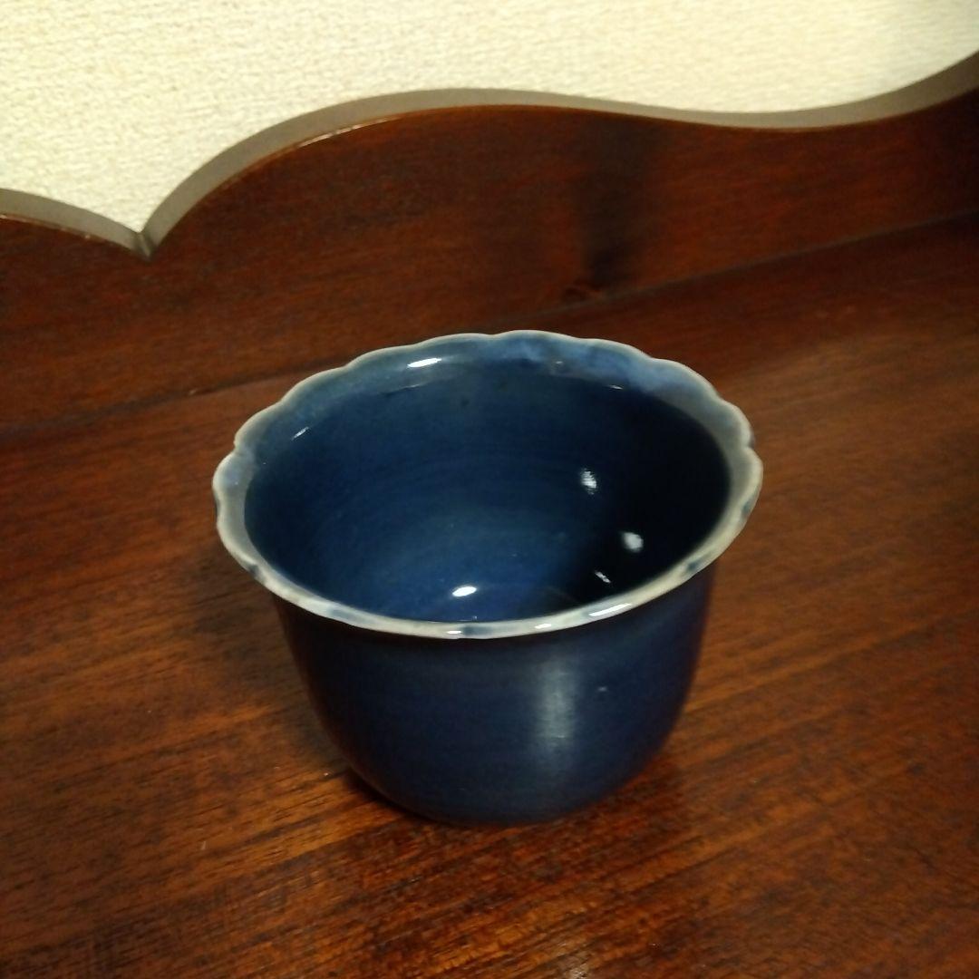 古伊万里　瑠璃釉　向付け　　　　　　　8600円→7800円