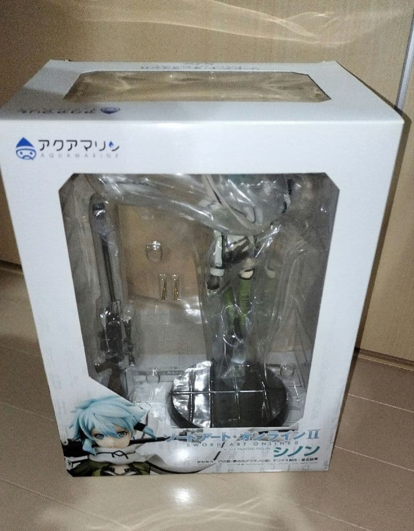 未開封品 ソードアート・オンラインII 1/7 シノン フィギュア アクアマリン