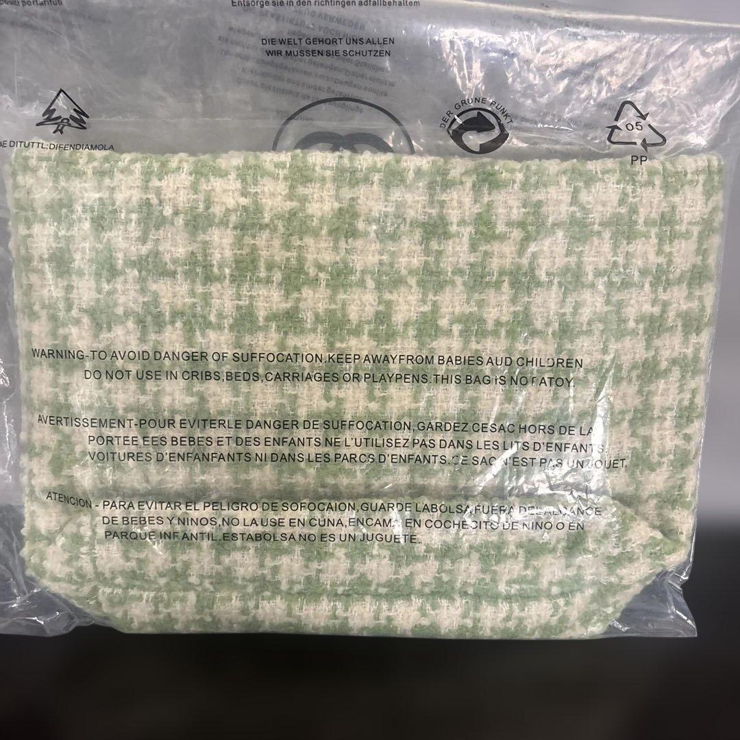 CHANEL ノベルティ　ツイード　トートバッグ