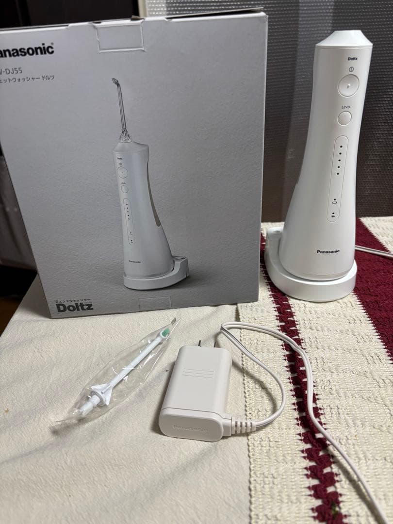 パナソニック　ドルツ　Panasonic EW-DJ55-W WHITEノズル付