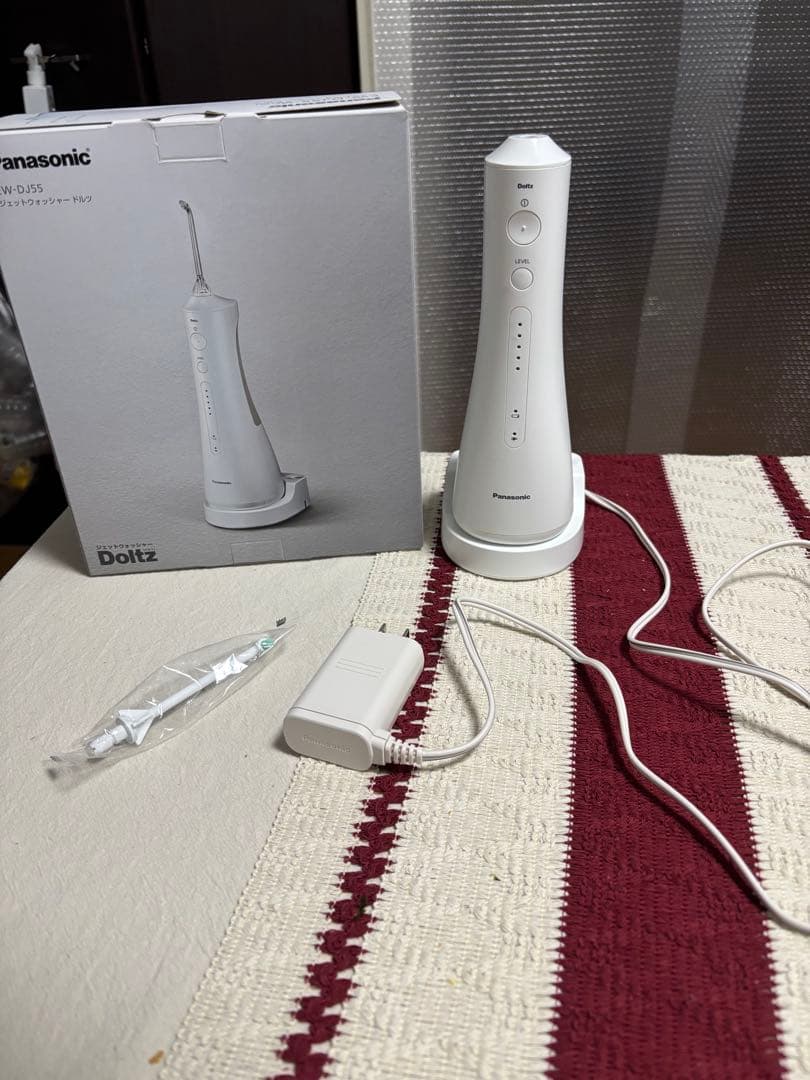 パナソニック　ドルツ　Panasonic EW-DJ55-W WHITEノズル付