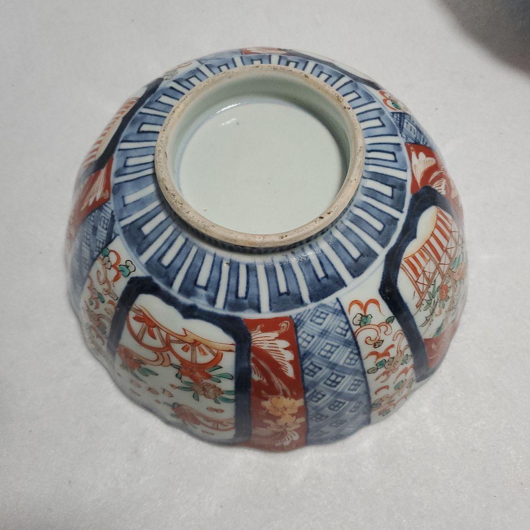 伊万里色絵鉢2客