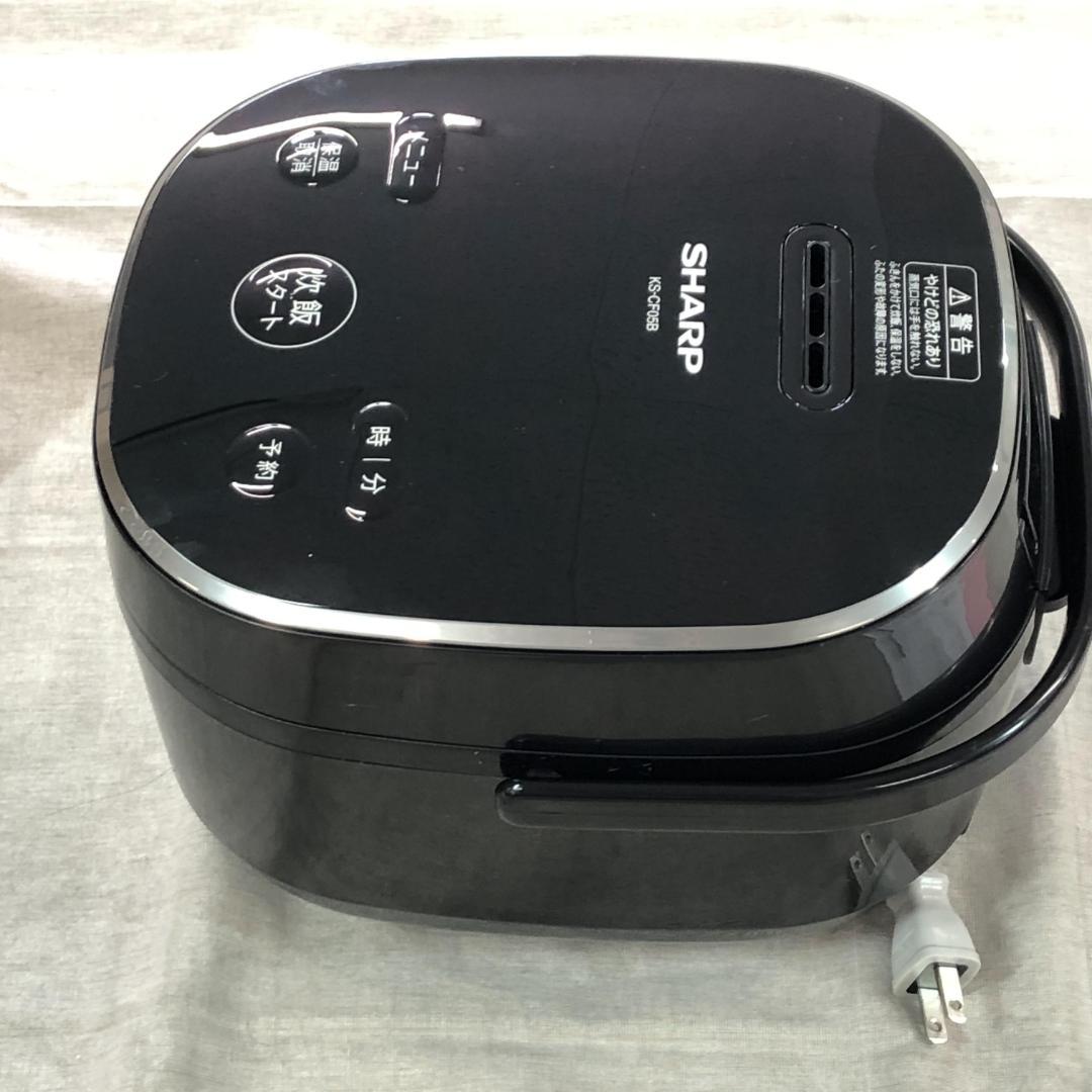 24年製 未使用 シャープ 炊飯器 3合 一人暮らし KS-CF05B-B