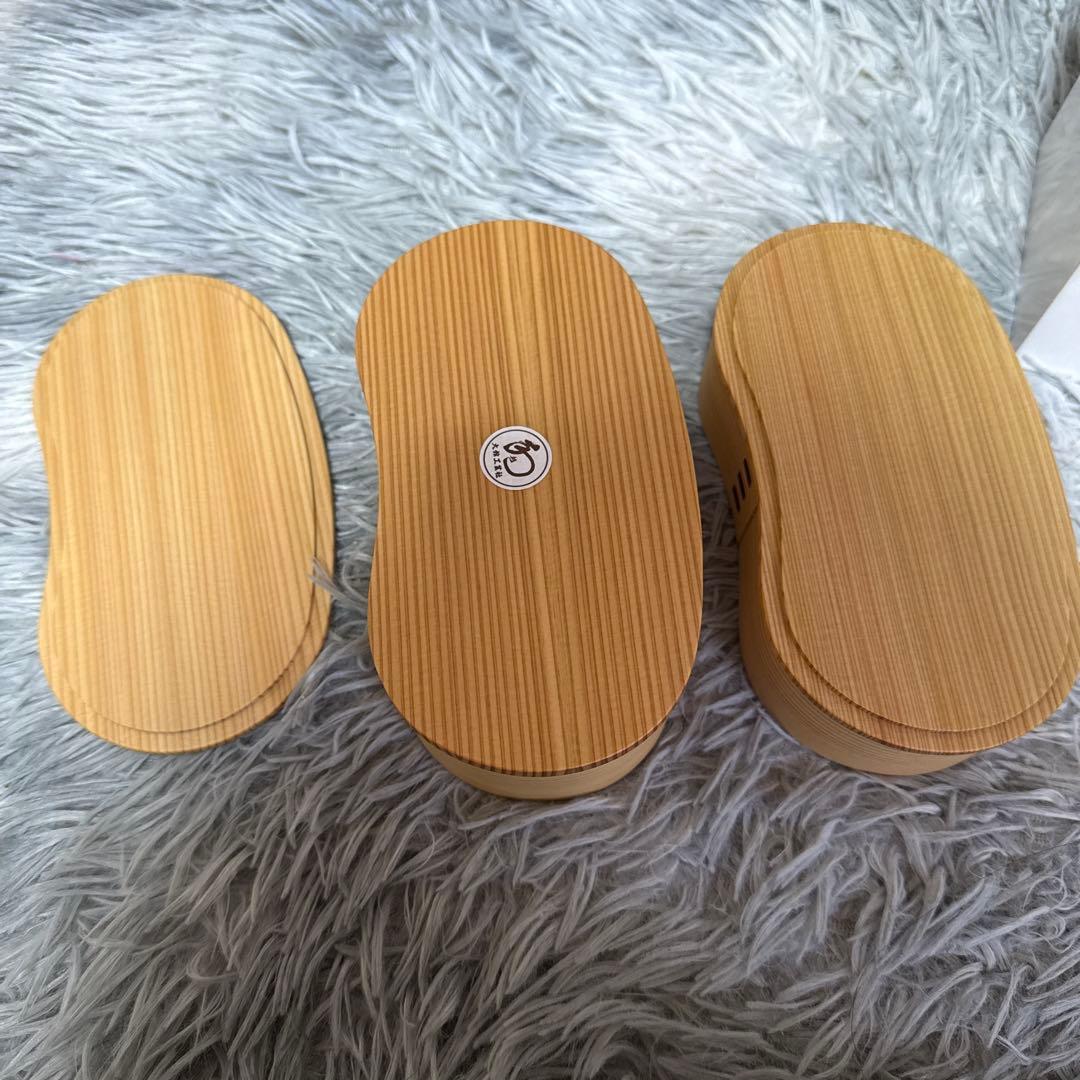 【新品箱つき】大館曲げわっぱ 2段 2530 はんごう弁当