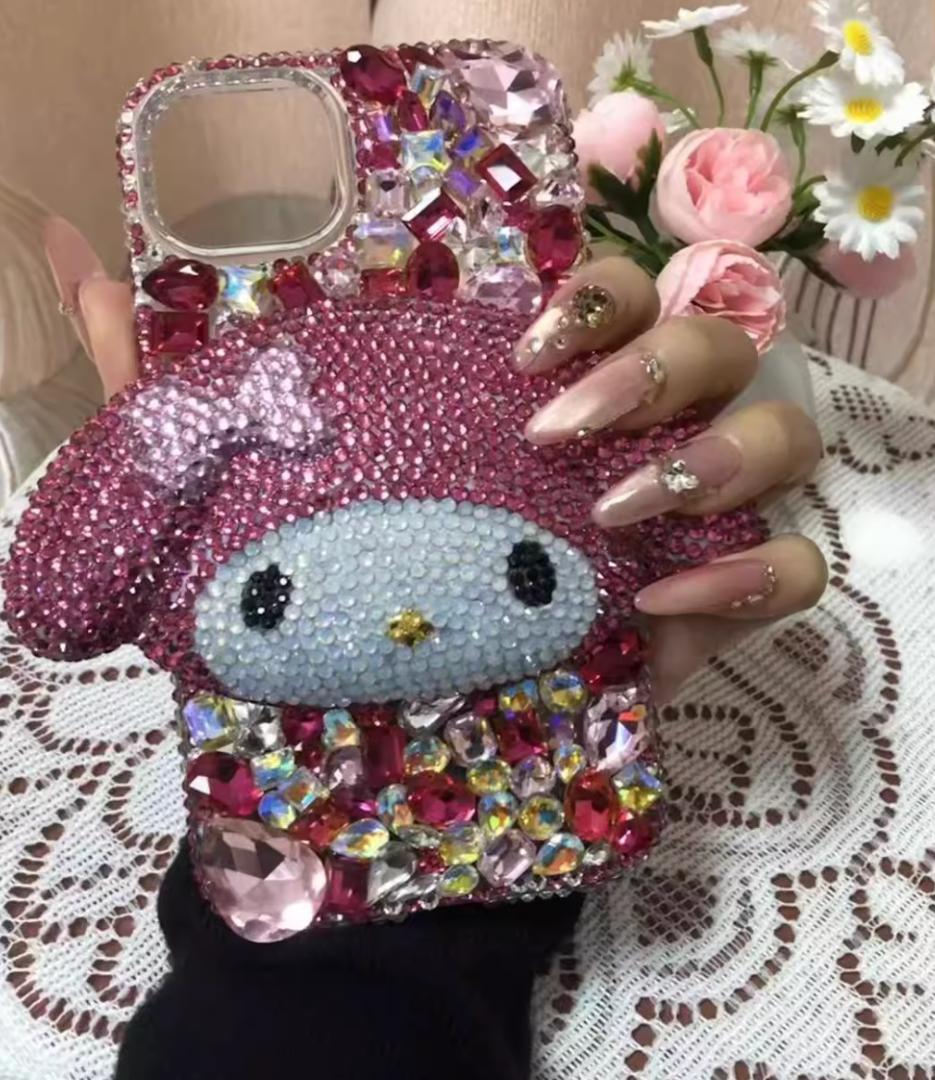 キティちゃん ストーンケース iPhone用