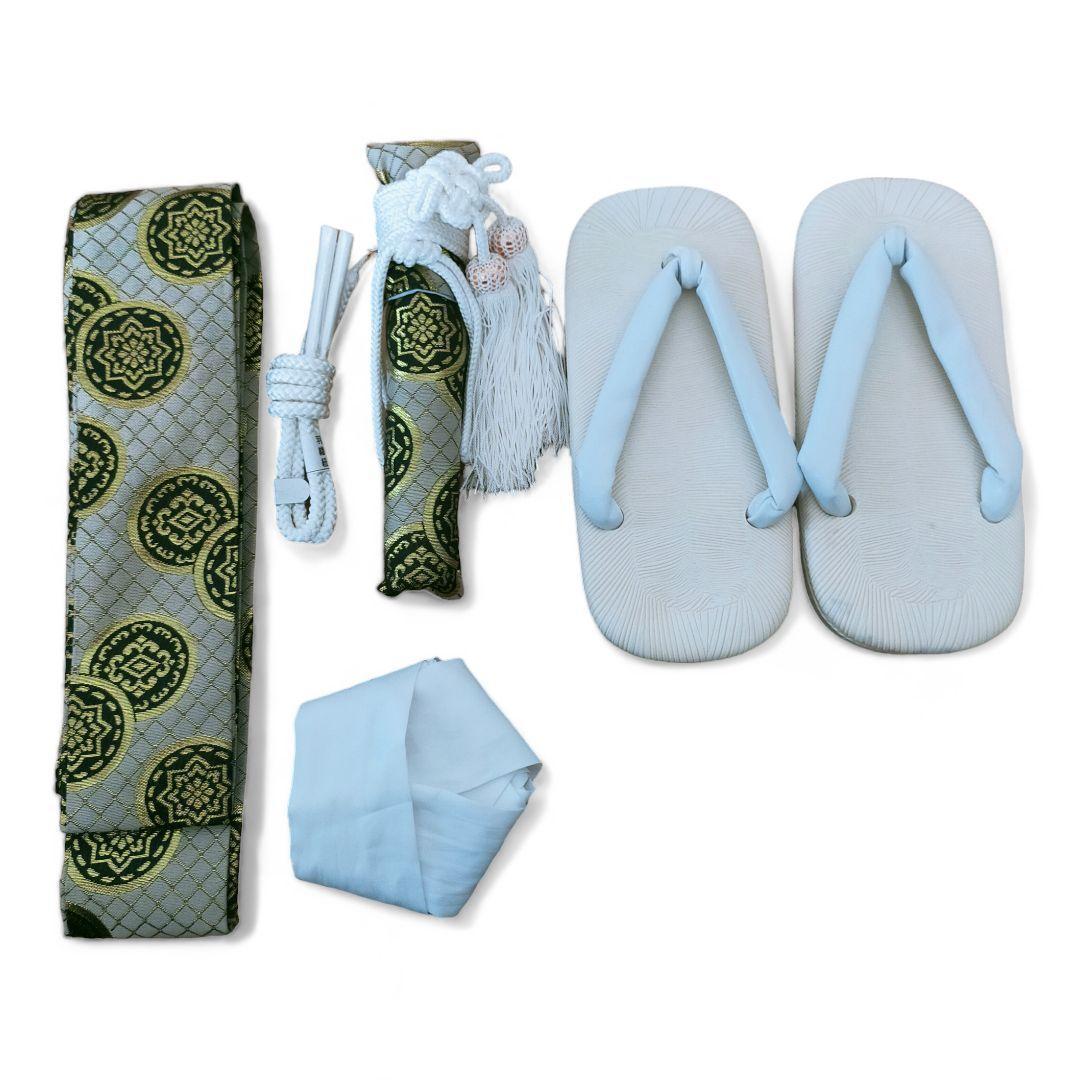 七五三 男の子 5歳 着物 セット 一式 サーモンピンク 黒 レア 100101