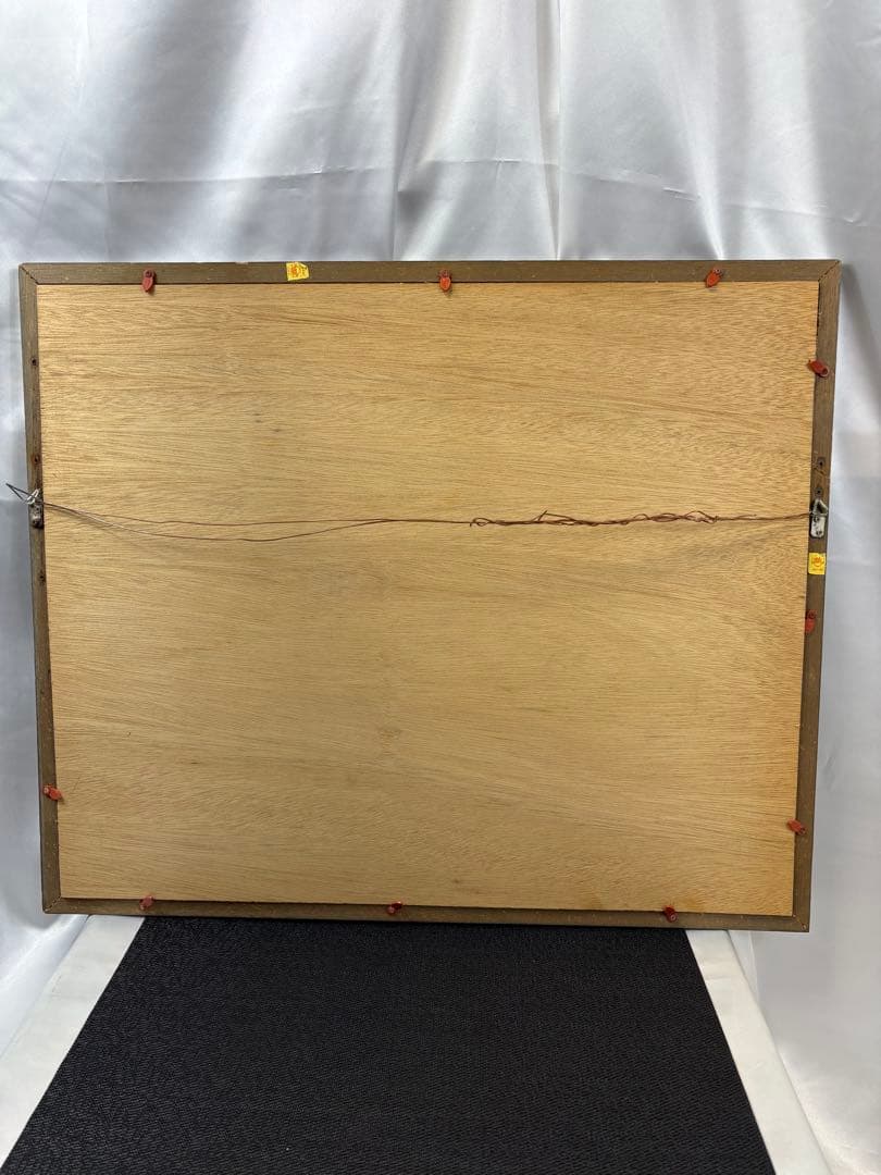 【額入水彩画】ライチョウ　川崎 信夫 3085