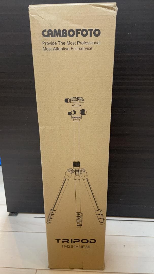 Eienn カメラ三脚 一脚可変式 全高1680mm 脚径26mm 4段