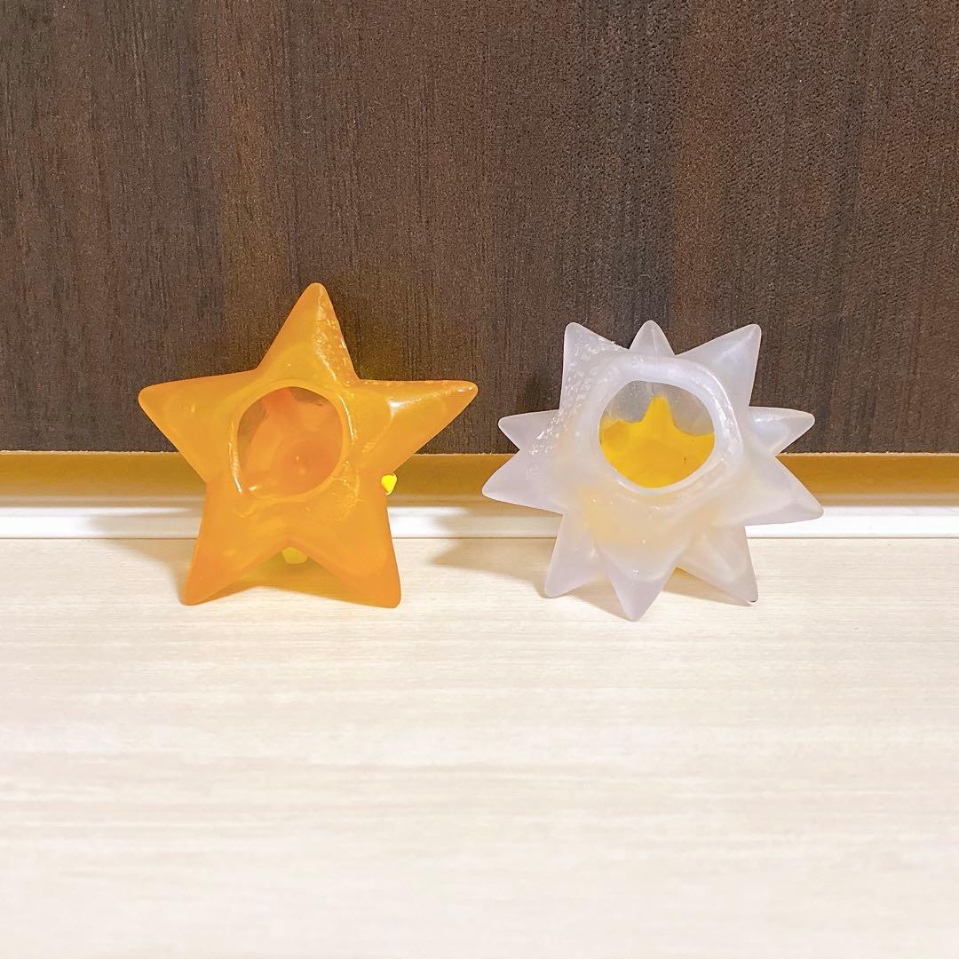 ポケモン ポケモンキッズ ヒトデマン スターミー クリア 2体セット 指人形