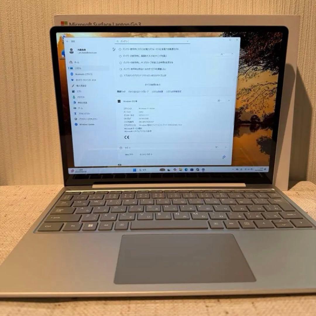 【美品】Surface Laptop Go 3 i5