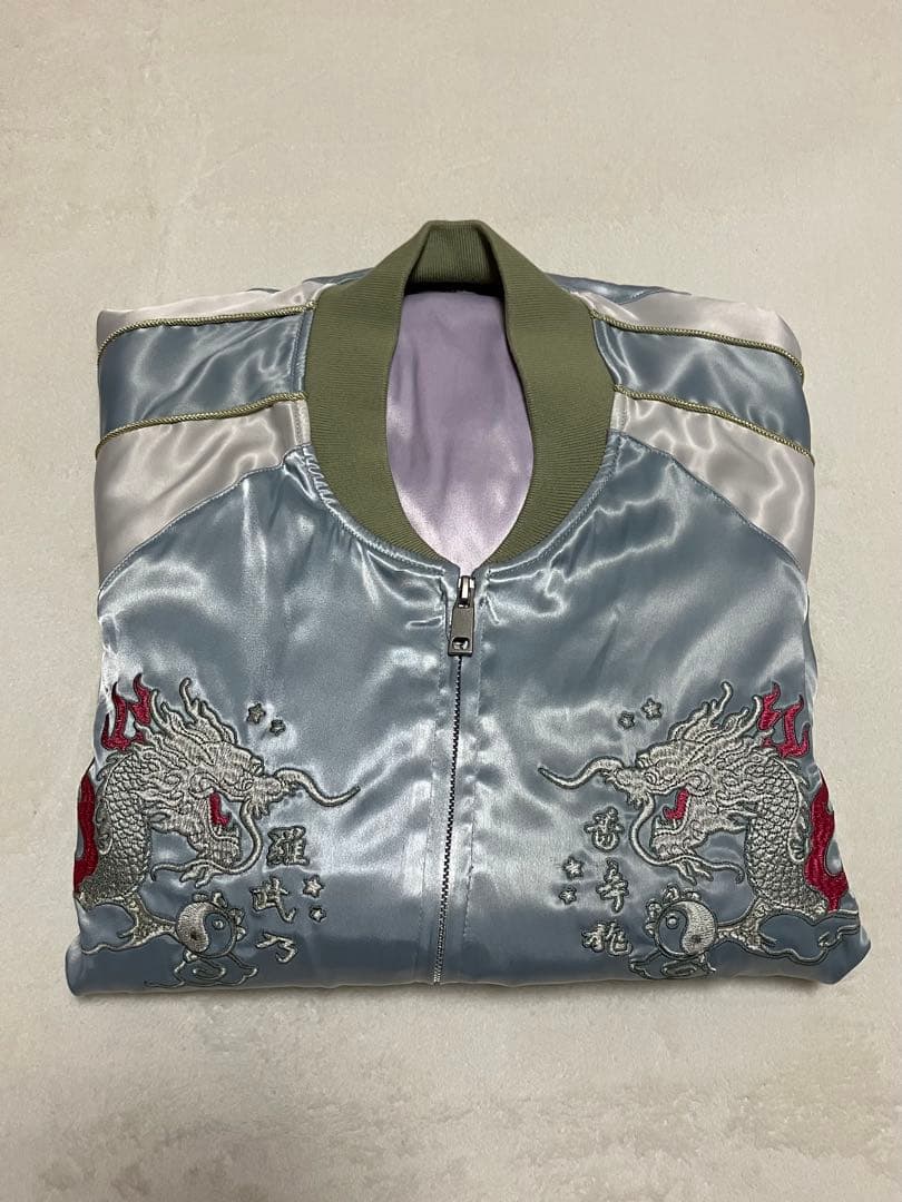 ずとまよ 香辛龍 スカジャン（Mint green） Mサイズ