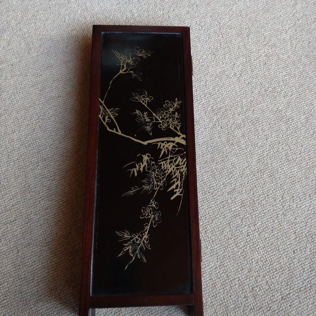 螺鈿屏風(中国製)