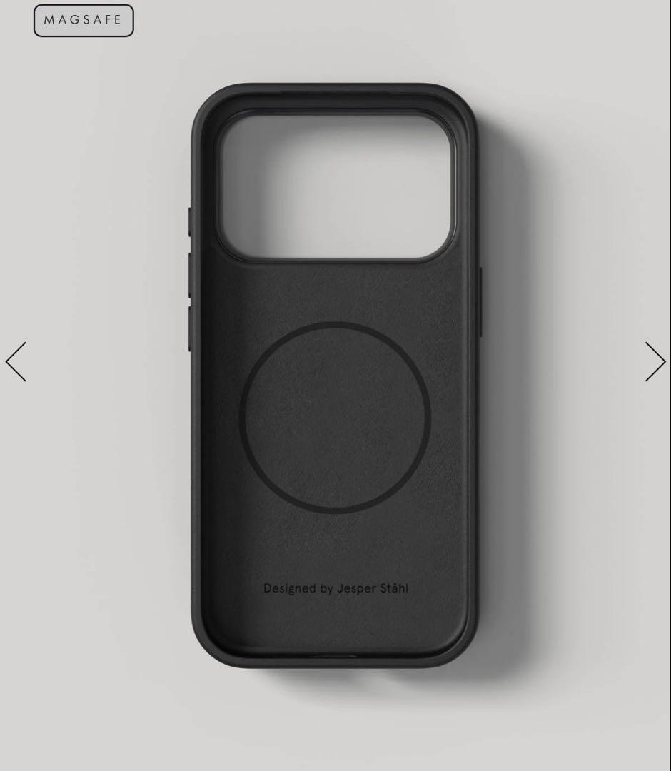 NUDIENT iPhone17Pro ケース カバー ブラック