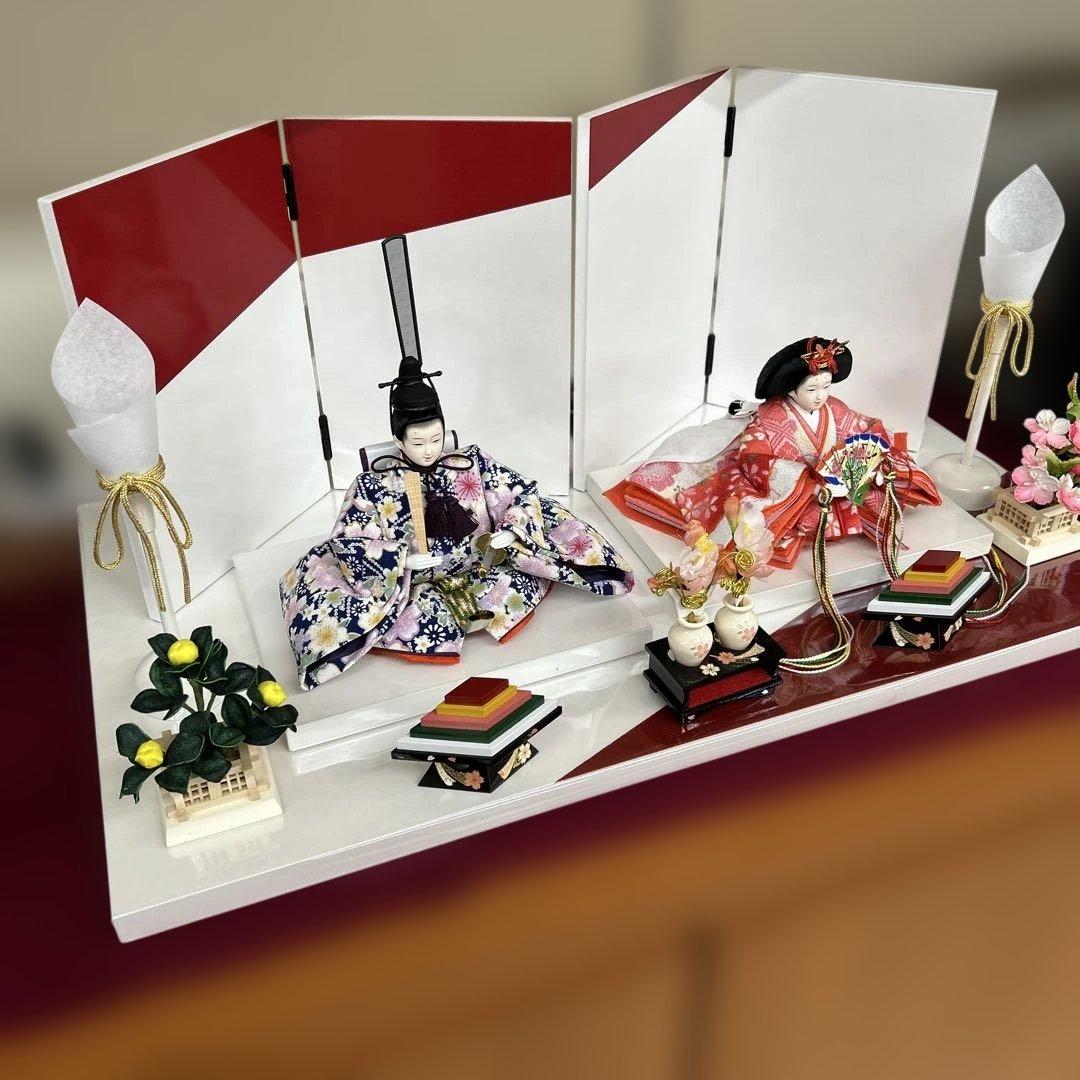 ＊親王飾り＊伝統的な雛人形セット