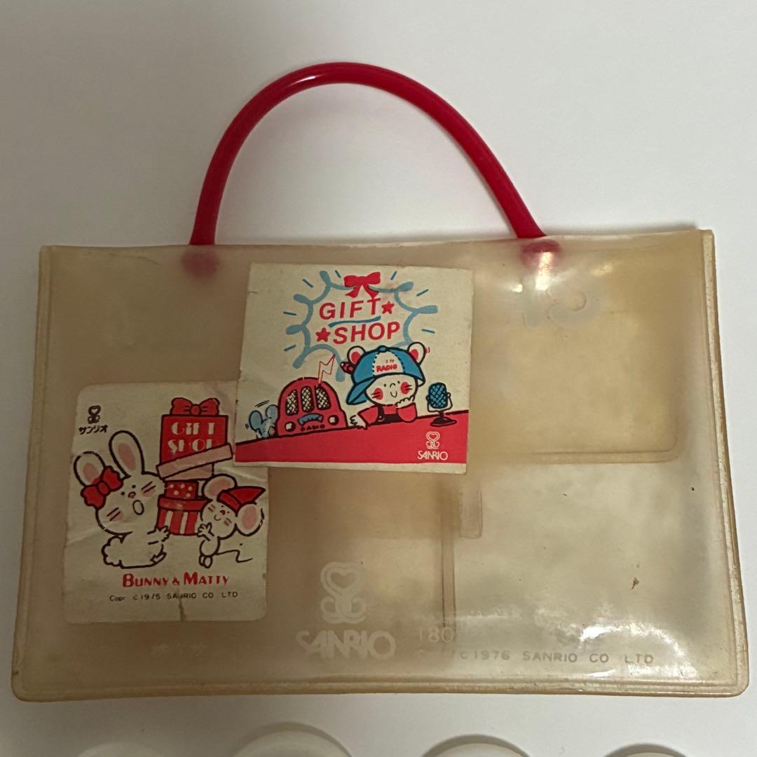 昭和レトロ　サンリオ　ファンシー　おはじきセット　ケース付き　まとめ売り