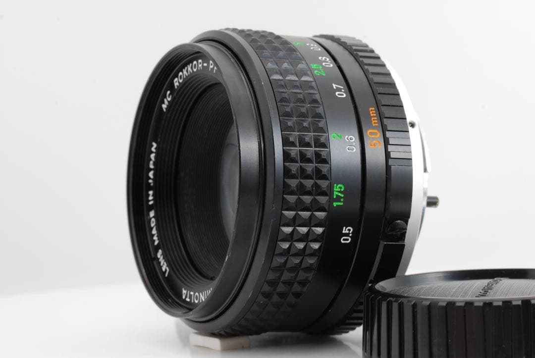 ＊整備済 完動品 ミノルタ MC ROKKOR-PF 50mm f/1.7 銘玉