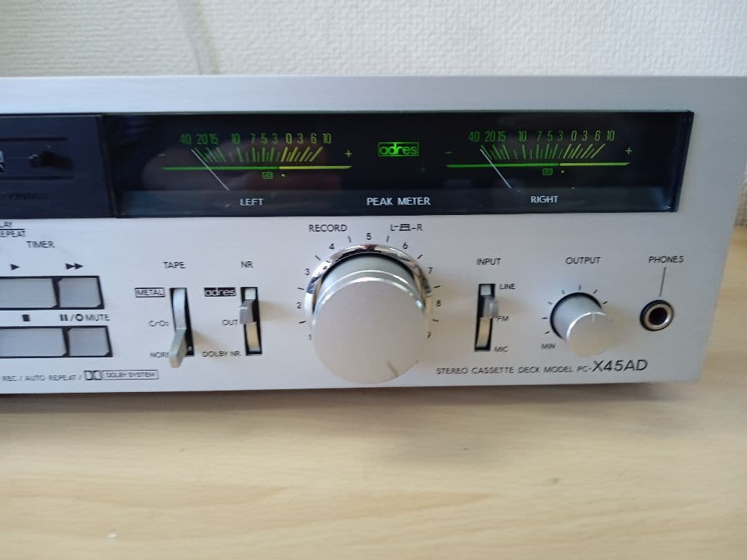 Aurex PC-X45AD STEREOCASSETTE DECK ジャンク品