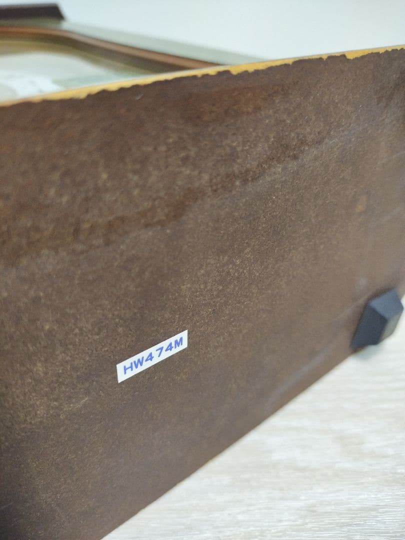 【希少品】SEIKO エンブレム HW474M 木製 置時計 電子オルゴール