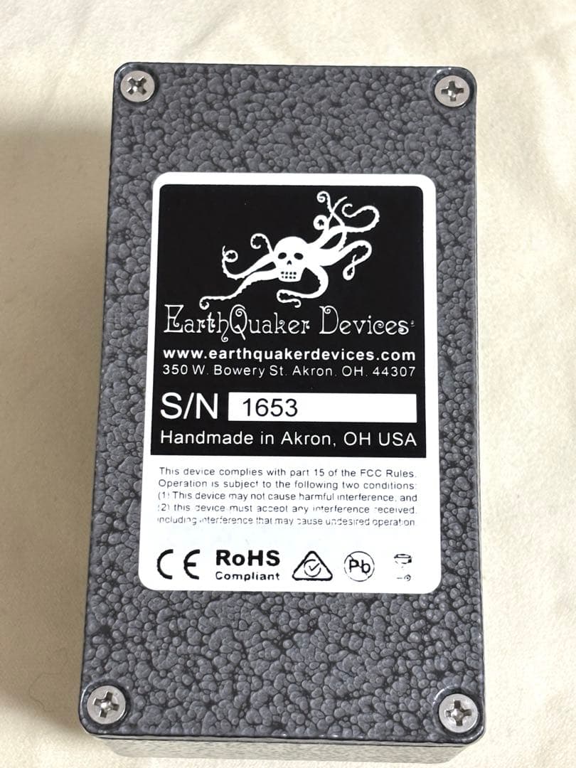 ギター EARTHQUAKER DEVICES / White Light