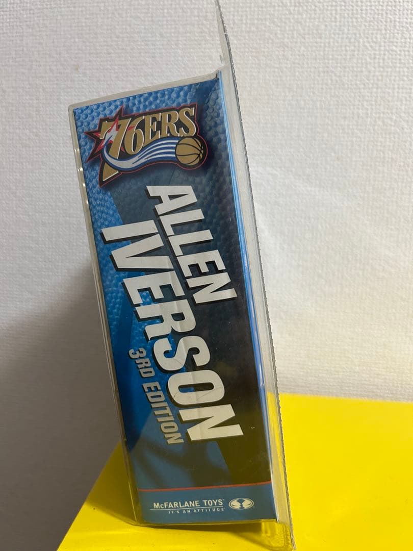新品未開封 マクファーレン NBAシリーズ アレンアイバーソン #3 フィギュア