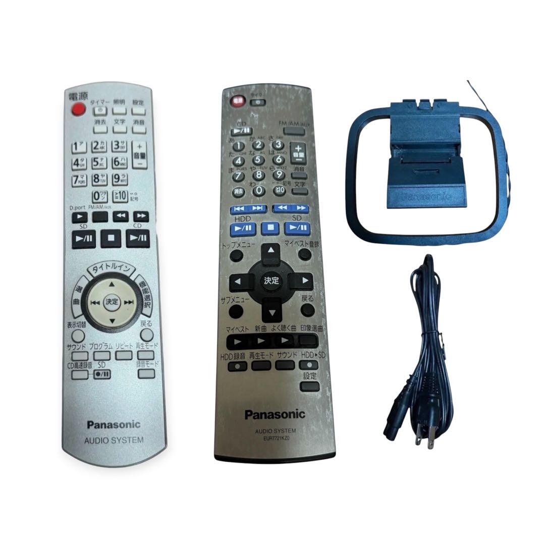 Panasonic SA-SX950 80GB HDD搭載 ミニコンポ 良品