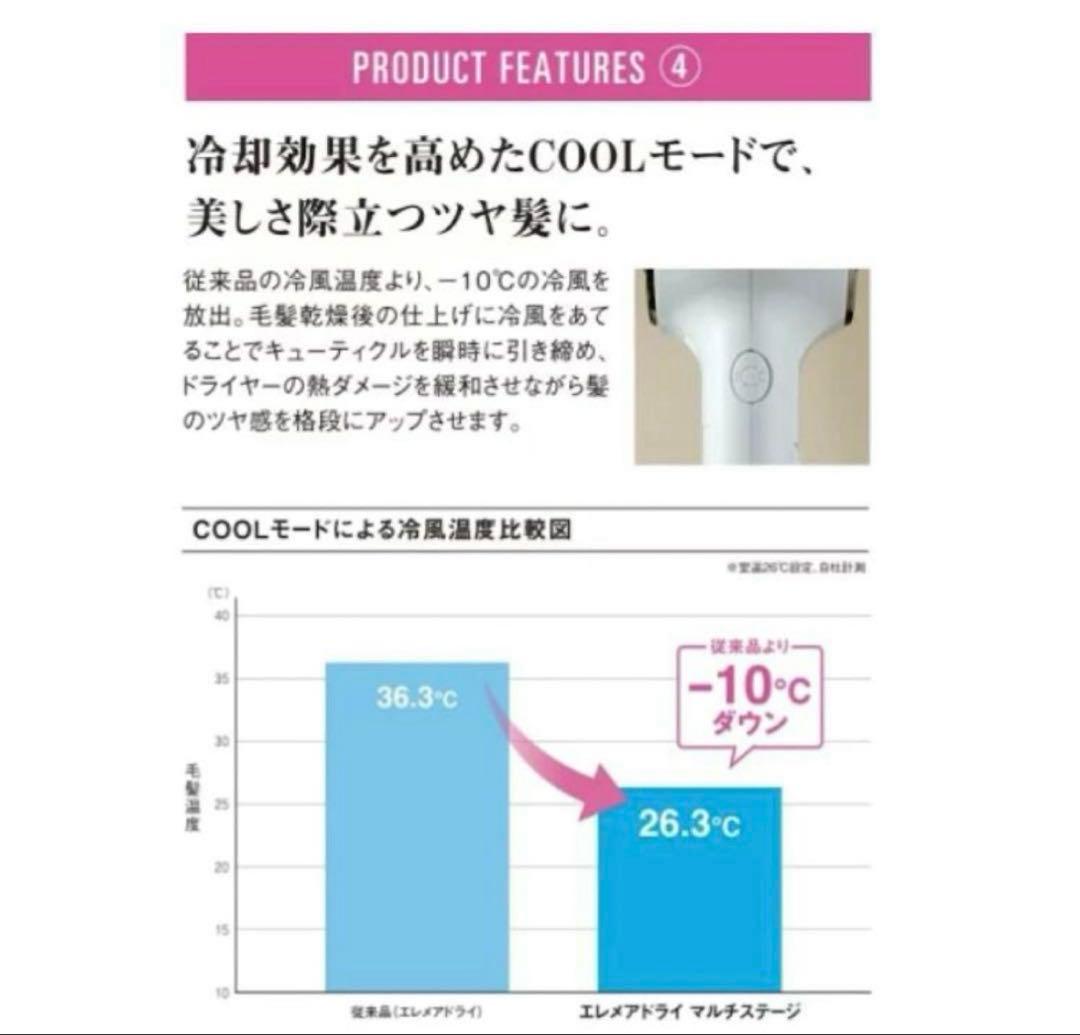 タカ　CREATE ION ヘアドライヤー ホワイト