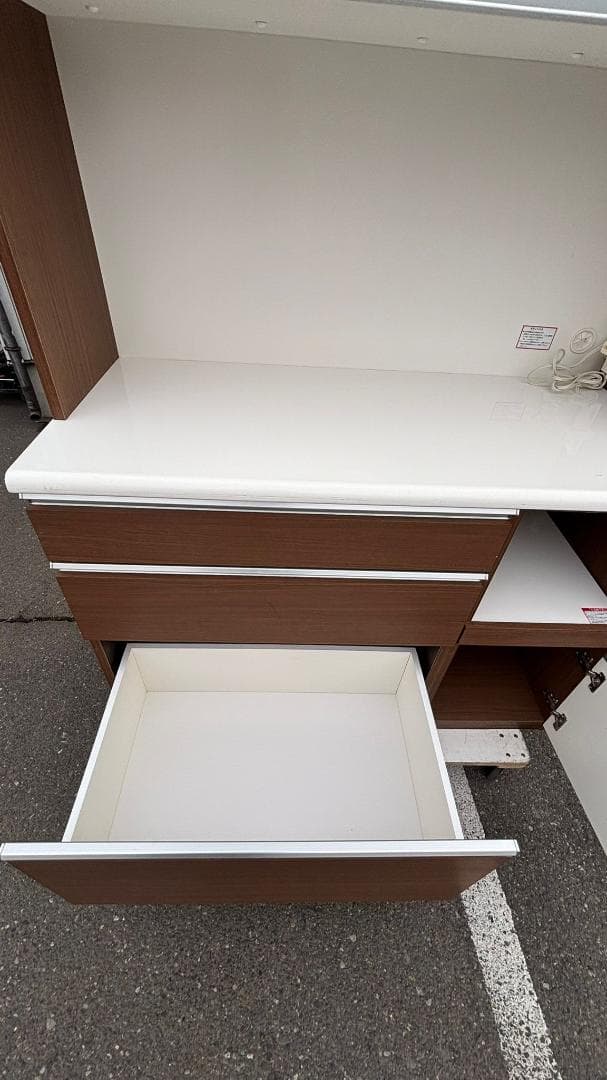 NITORI ニトリ キッチンボード 食器棚 CLAUDE-120KB 幅120