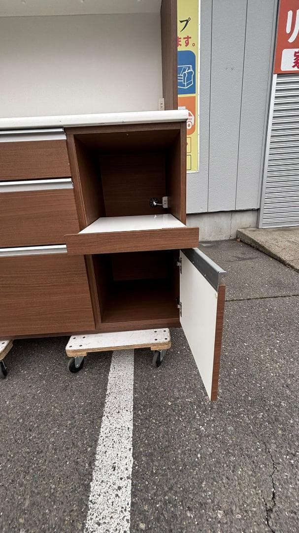 NITORI ニトリ キッチンボード 食器棚 CLAUDE-120KB 幅120