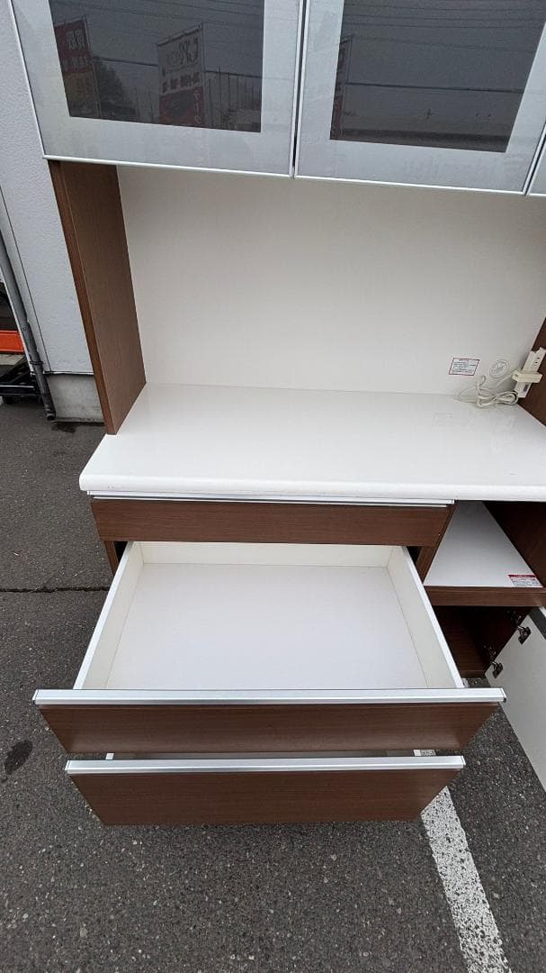 NITORI ニトリ キッチンボード 食器棚 CLAUDE-120KB 幅120