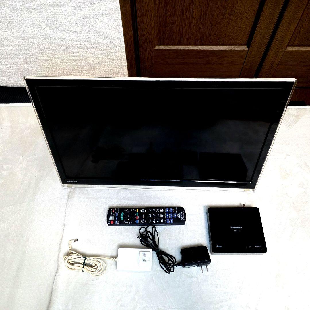 599【Panasonic】ポータブル液晶テレビ(ビエラ　24型)24F6D