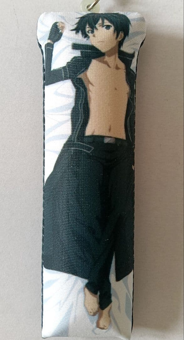 ソードアート・オンライン　キリト　マシュモ　ストラップ