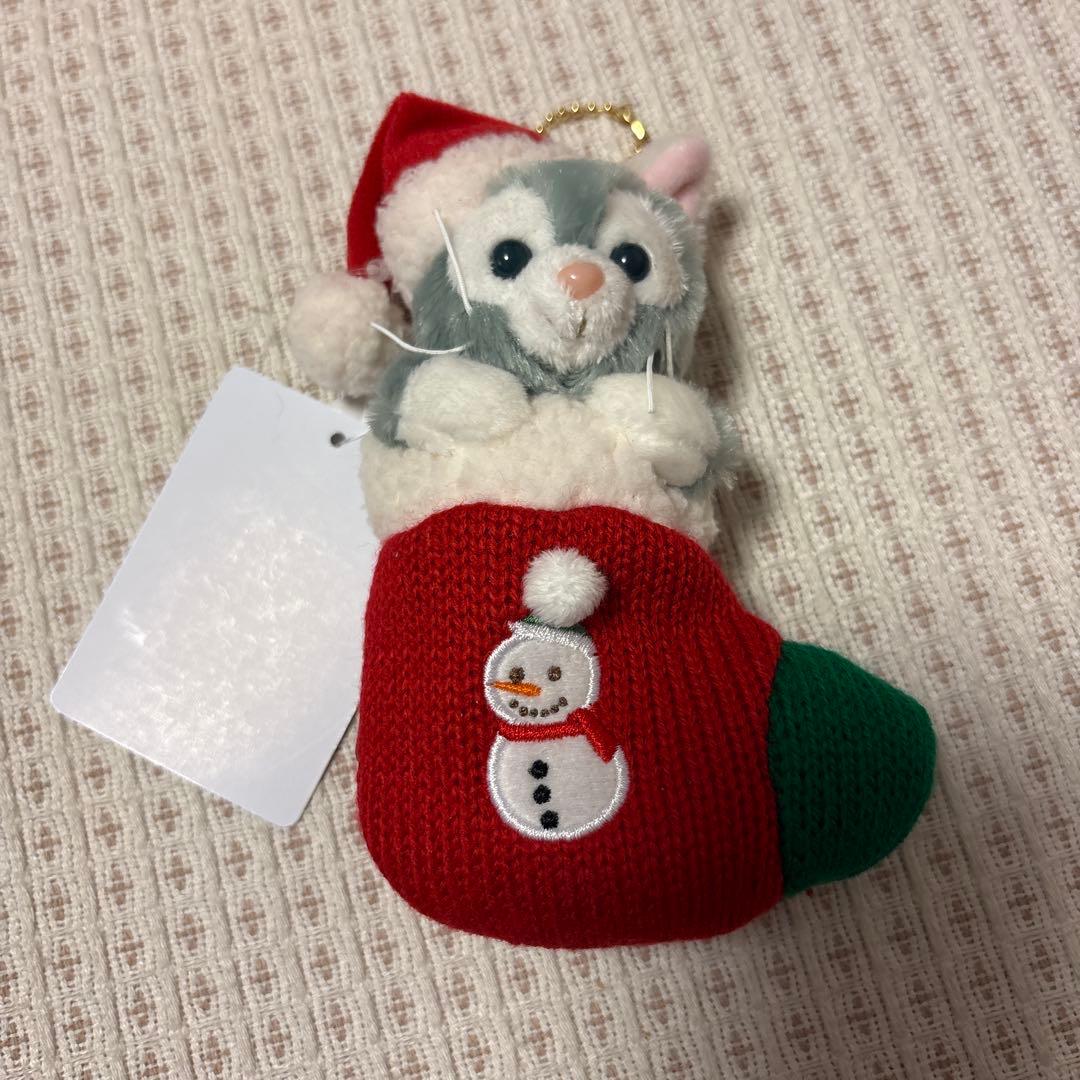 ダッフィー　クリスマス　ぬいぐるみバッジ　6点セット