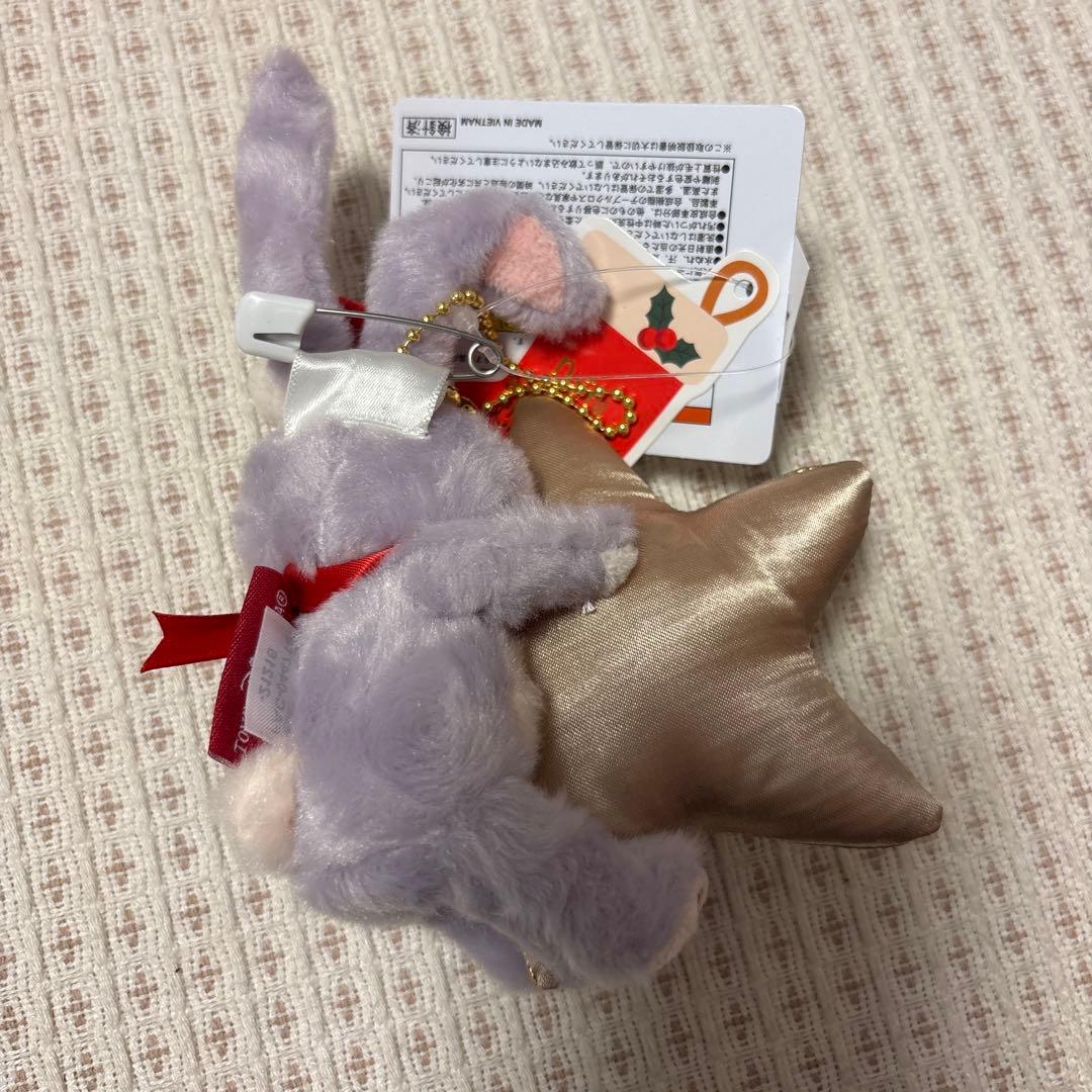 ダッフィー　クリスマス　ぬいぐるみバッジ　6点セット