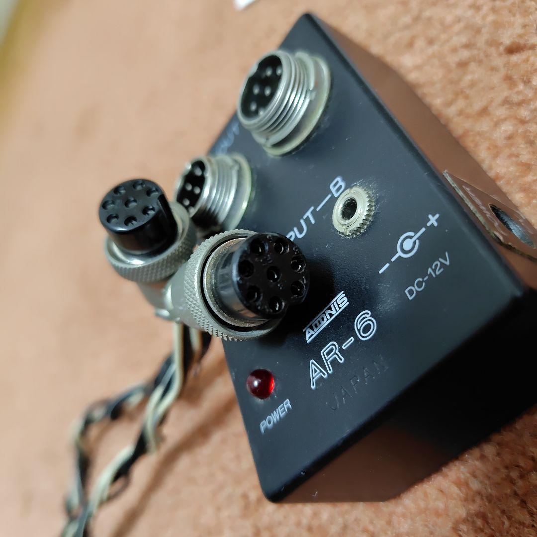 AR-6アドニス電機 ダブルVOX P-8iマイク変換コードX2つき