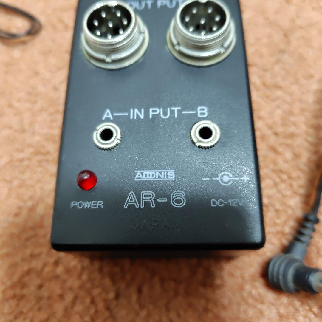 AR-6アドニス電機 ダブルVOX P-8iマイク変換コードX2つき
