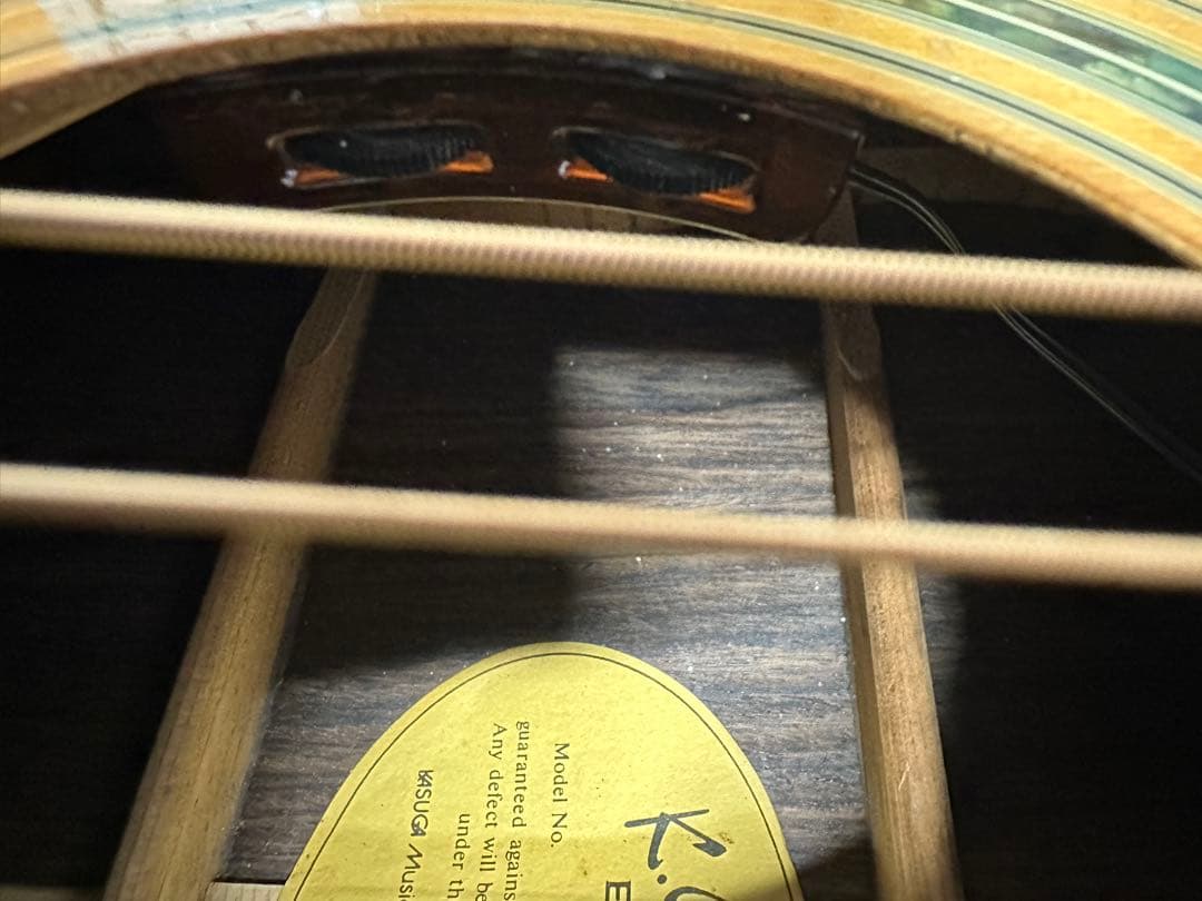 70年代　K.country D-400 ハカランダ　エレアコ仕様‼️