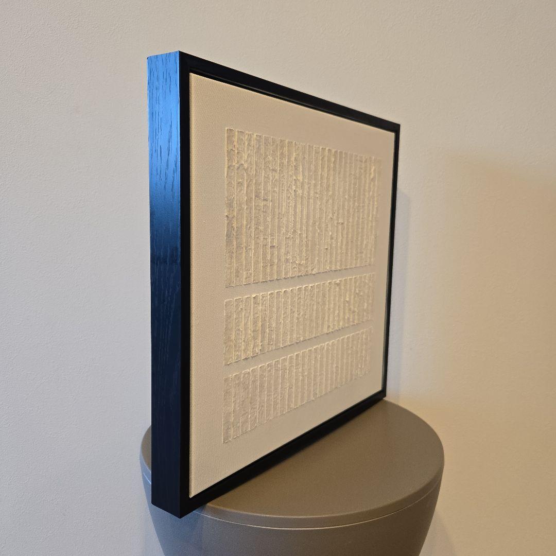 抽象アート アクリル・ガッシュ ベージュ系