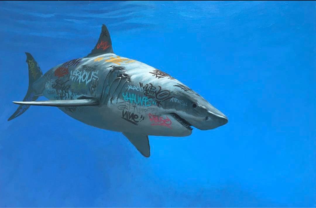 Josh Keyes FRENZY ジョシュ キース Banksy グラフィティ