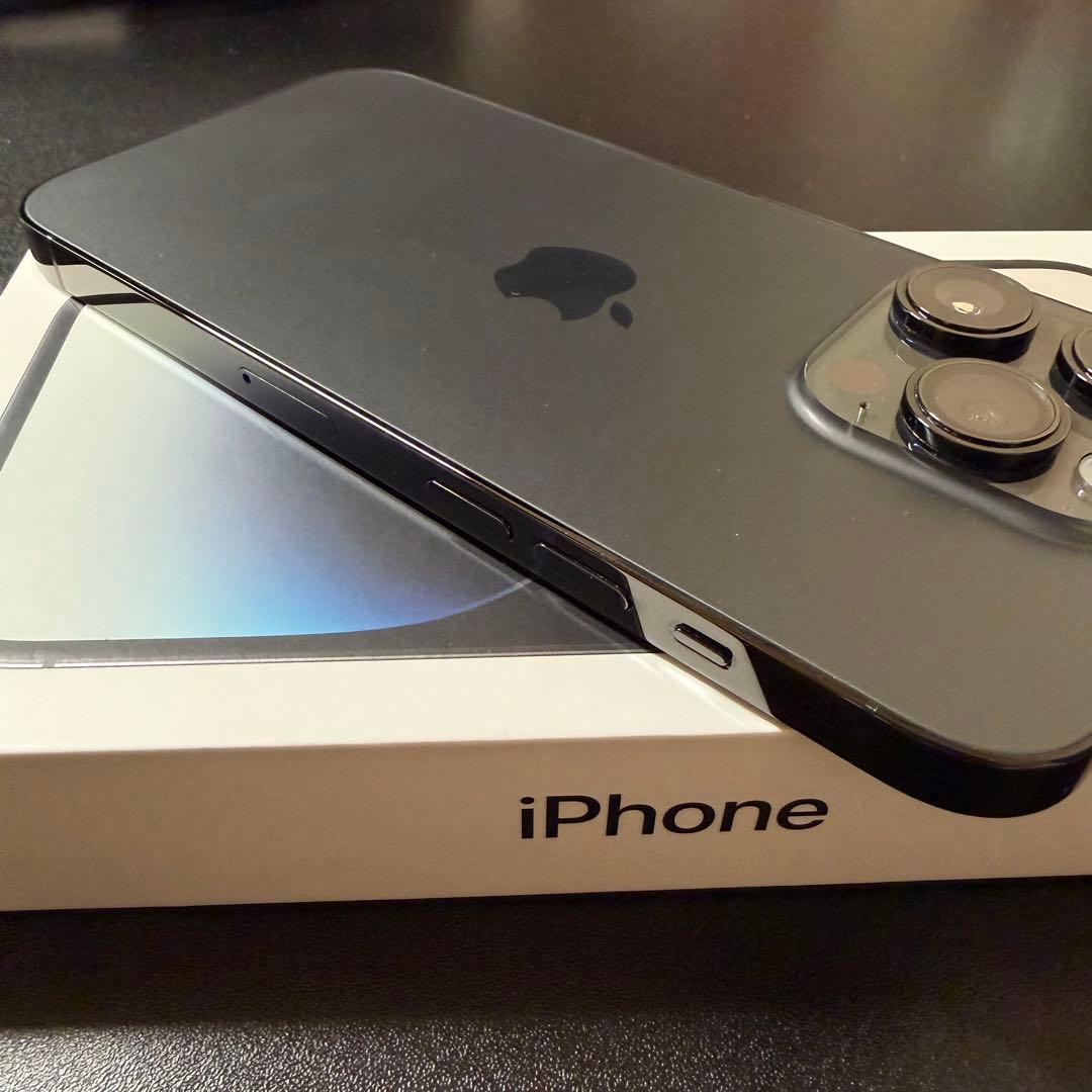 【美品】iPhone14 Pro 256GB スペースブラック SIMフリー