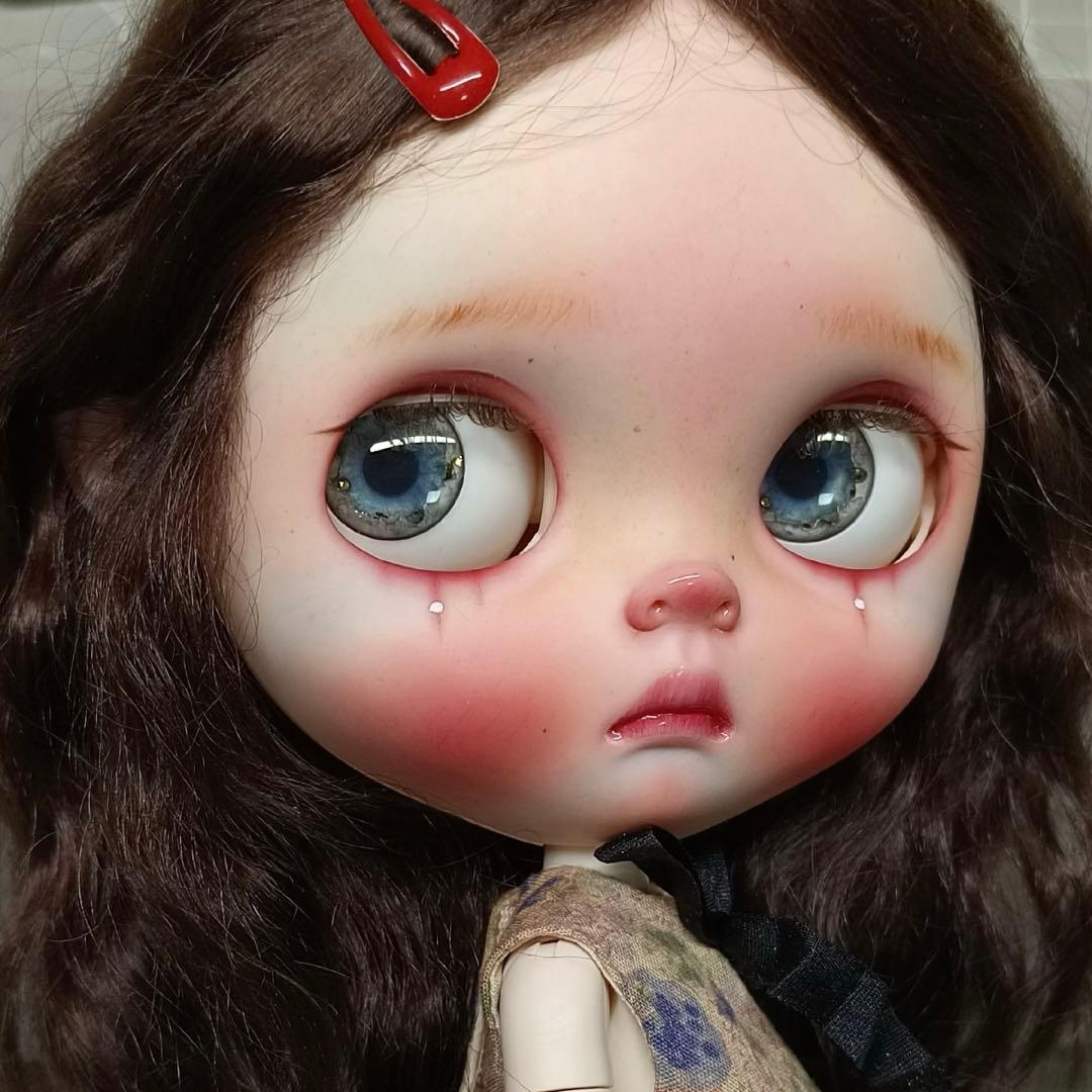 カスタムブライス 海外作家様 輝く涙の跡 幼い 特別 個性的 フルセット