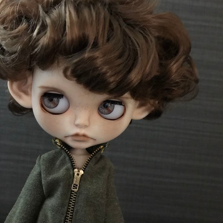 確認用　　　　カスタムアイシードール　男の子　本体　難あり‼︎