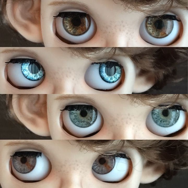 確認用　　　　カスタムアイシードール　男の子　本体　難あり‼︎