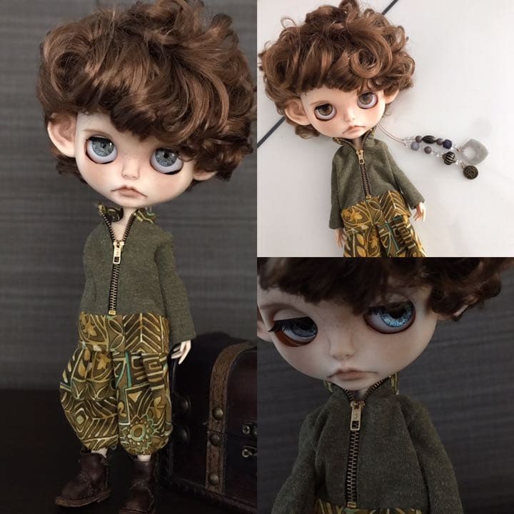 確認用　　　　カスタムアイシードール　男の子　本体　難あり‼︎
