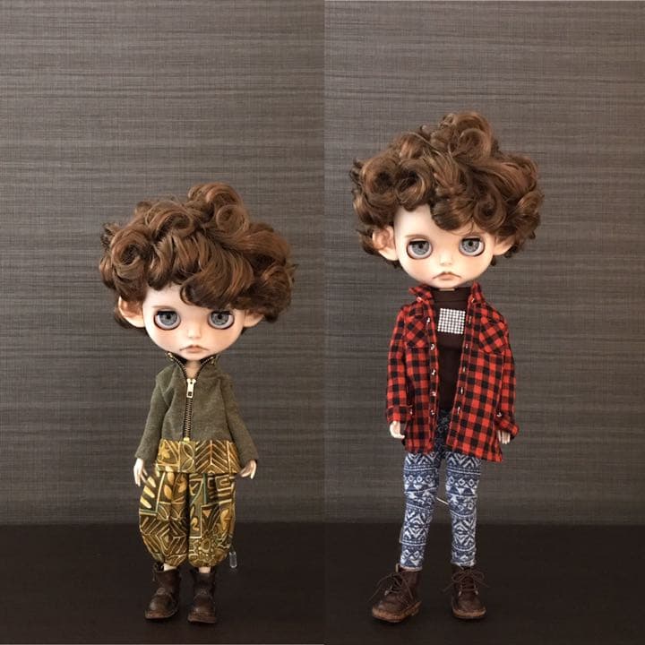 確認用　　　　カスタムアイシードール　男の子　本体　難あり‼︎