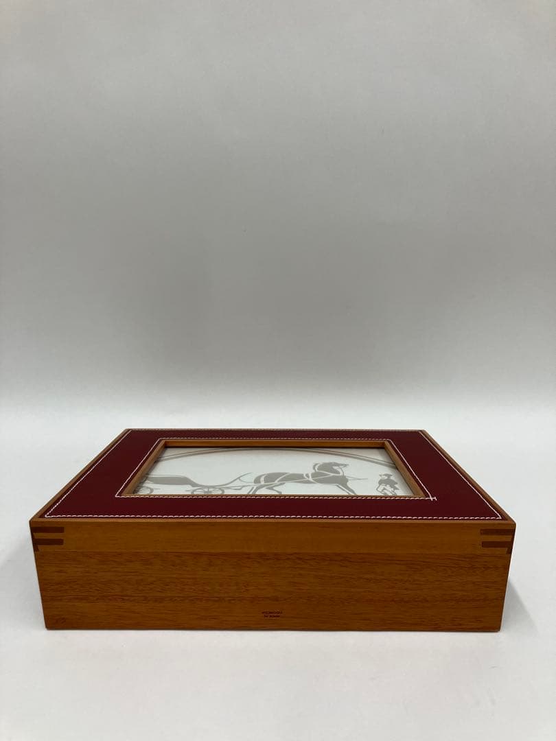 エルメス フォトフレーム プレイヤードMM 箱　赤