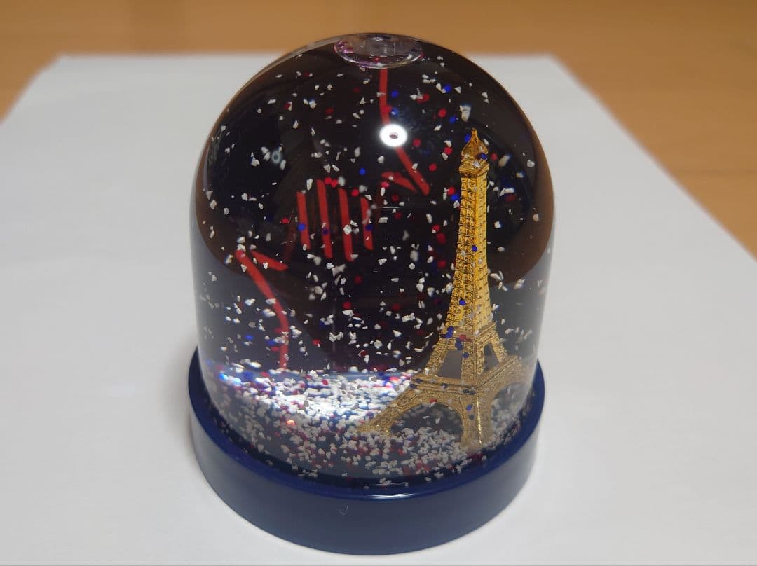 フランス館　エッフェル塔 スノードーム 万博 2025